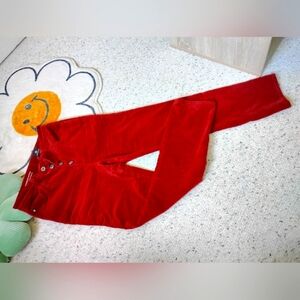 ❤️ADRIANO GOLDSCHMIED- Corduroy, brick color pants , size 2